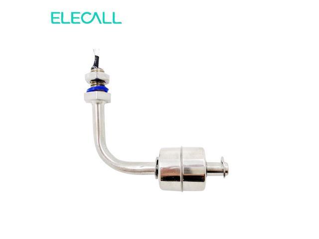 5pcs Right Angle Water Level Sensor Liquid Float Switch Tank Pool Stainless Steel 10W ESC7810 1A1