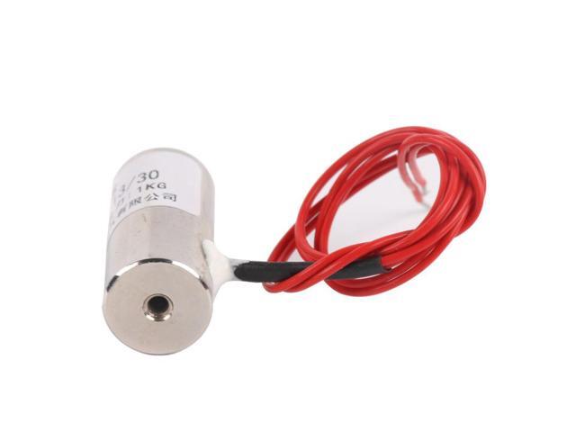 ELE-13/30 Electromagnet Electric Lifting Magnet Solenoid Lift Holding 1kg DC 12V