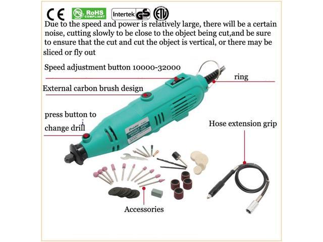 Proâ?skit PT-5501G Variable Speed Rotary Tool Electric Tools 130W Mini Drill 6 Position For Dremel Rotary Tools Mini Grinding Machine