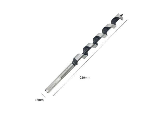 Elecall high Quality Carbon Steel Sharp Twist Drill Auger Bit For Electrical Drill Woodworking Tool 18/20/22/25*220mm