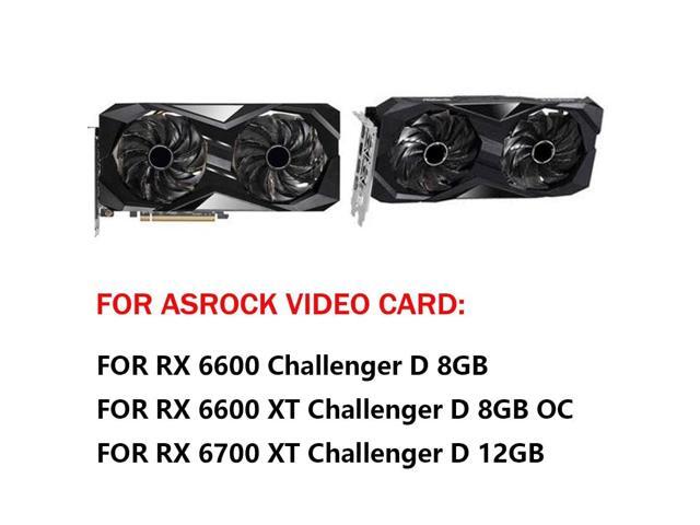 Graphics Card Cooling Fans Suitable forASROCK RX 6700xt 6700 6600 Challenger D Series Desktop CF1010U12S 95mm 12V 0.45A 4Pin Video Card Cooler Fans...