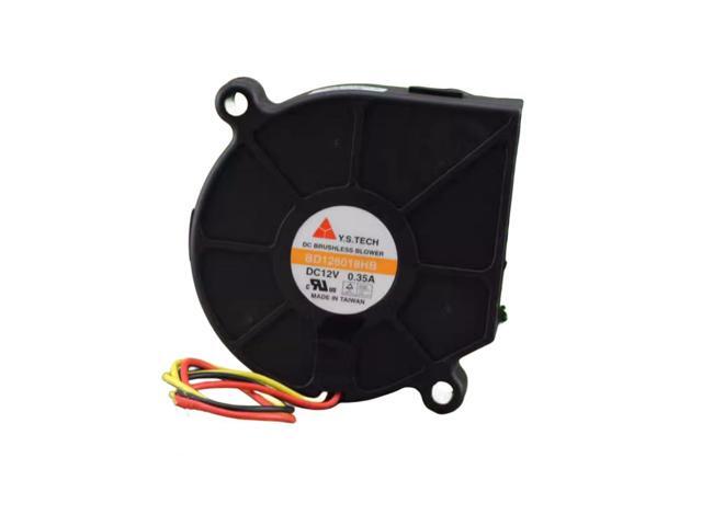 BD126018HB 12V 0.35A 6018 Cooling Fan,60X60X18MM 3-Wire