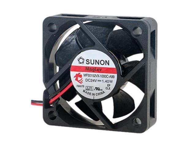 for MF50152VX-1000C-A99 5015 24V 1.40W 50X50X15MM 5CM 2-Wire Cooling Fan