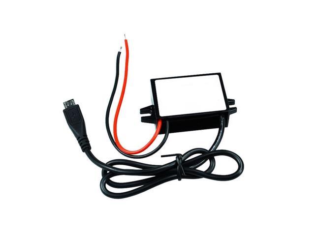 12V 24V 36V 48V 60V 72V to 5V 3A Inverter Converter Mini Micro Female USB Car Phone Charger Adapter for GPS DVR Recorder(Micro USB,DC 30-90V)