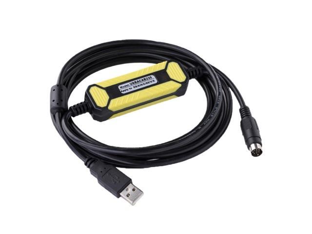 USBACAB230 Adapter for ES EX EC SE SV SS Programming Cable XC/XD/XE USB-DVP Download Line USB to RS232(Economic Version)