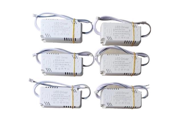 LED Driver Adapter for LED Lighting AC165-265V Non-Isolating for LED Ceiling Light Replacement 8-24W 30-50W 60-80W(50-70W)