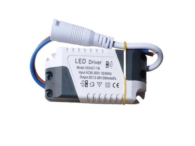 LED Drive Power 3W-50W Power Supply Power Adapter LED Panel Light Constant Current Driver Female Downlight DIY(4-7W)