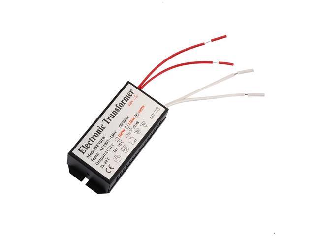 AC220V to AC12V 20-60W Electronic Adapter Voltage Converter Halogen Light LED Driver Smart Power Supply for Lamps(160W 110V to 12V)