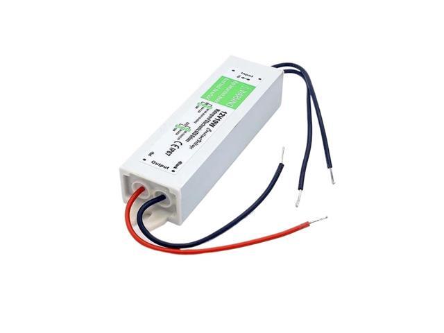 Lighting 90-250V AC to 12V 10W 0.83A LED Driver Adapter Aluminum IP67 Outdoor Waterproof Switching Power Supply