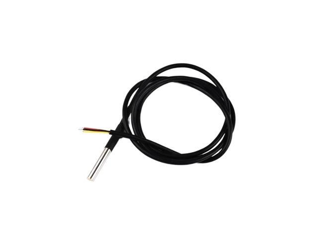 10PCS DS18B Temperature Sensor Module Kit Waterproof 100CM Digital Sensor Cable Stainless Steel Probe(3M DS18B20 Cable)