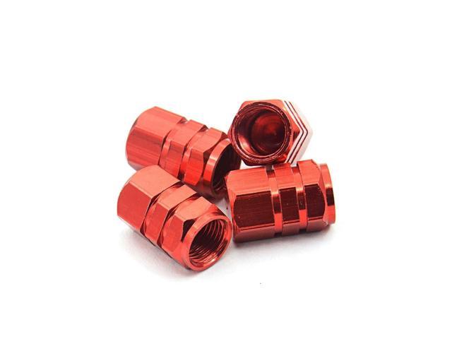 for 1PC 4 Pcs/Set Aluminum Car Tire Valve Caps Hex Alloy Tyre Valve Airtight Cover Waterproof Dust for 1PC Auto Motorcycles Trucks Bikes