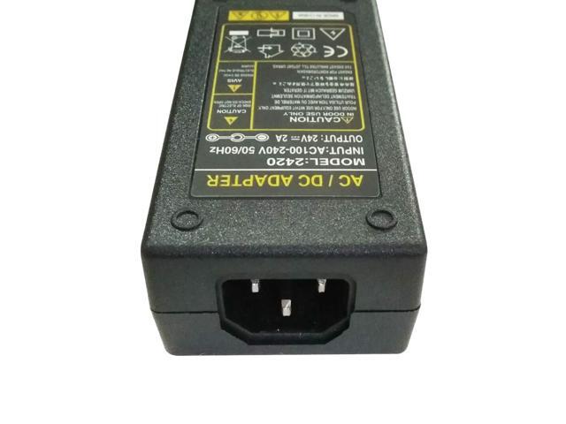 AC DC Adapter for Dymo 310 315 320 330 400 450 450 Label Turbo Printer 24V 2A Power Supply Charger