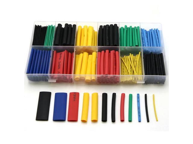 280pcs Heat Shrink Wire Wrap Assortment Set Tubing Electrical Connection Cable Sleeve Kit For DIY Rc Toys