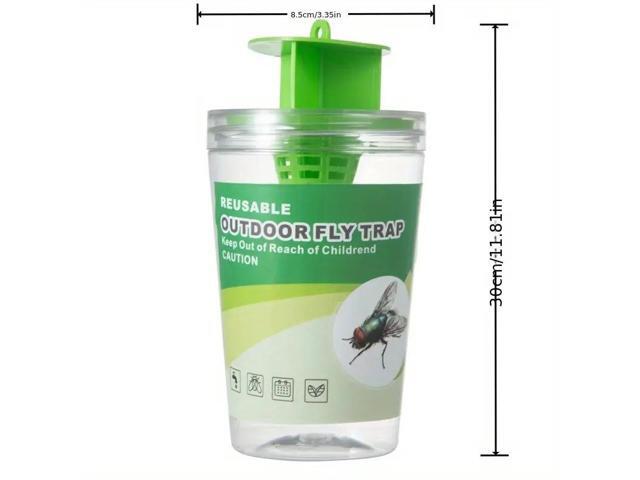 New green fly trap bottle, fly trap bottle, fly trap, fly trap, fly cage, fly trap