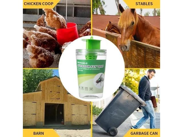 New green fly trap bottle, fly trap bottle, fly trap, fly trap, fly cage, fly trap