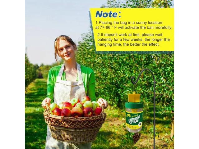 Green fly-killing bottle, fly bottle, fly trap, fly killer, fly trap, fly cage, fly trap