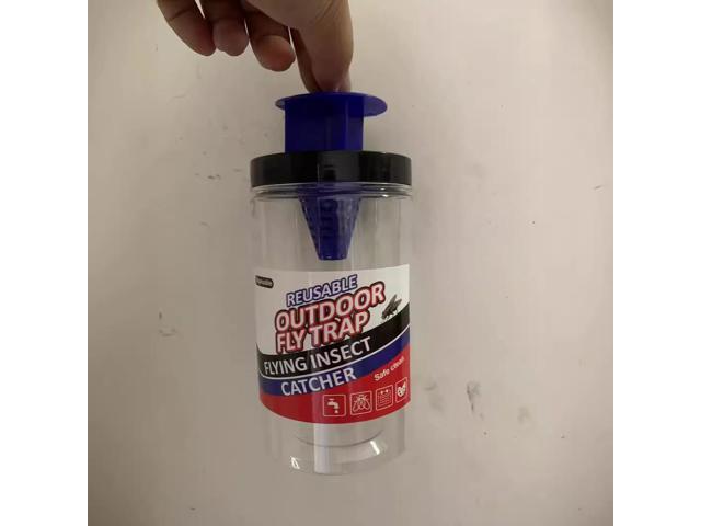 Two fly-killing bottles, fly traps, fly traps, fly cages, fly traps