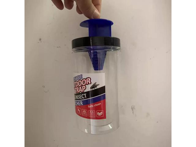 Two fly-killing bottles, fly traps, fly traps, fly cages, fly traps