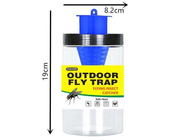Green, black and yellow fly-killing bottle, fly bottle, fly trap, fly trap, fly cage, fly trap trap
