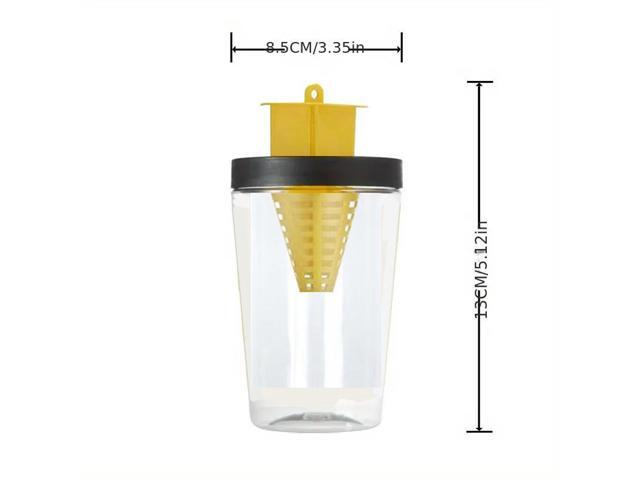 Orange, blue and black fly-killing bottle, fly bottle, fly trap, fly-killing device, fly trap, fly cage, fly trap
