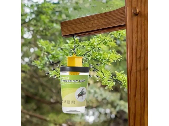 Black cap fly trap, fly bottle, fly trap, fly killer, fly trap, fly cage, fly trap