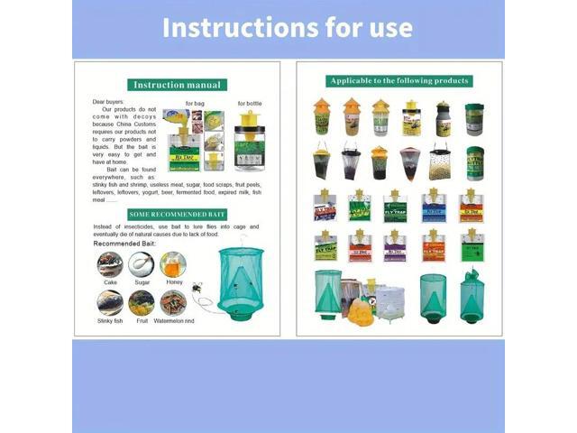 New fly-killing bottle, fly bottle, fly trap, fly-killing device, fly trap, fly cage, fly trap