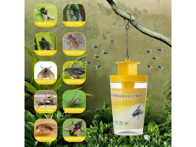 New fly-killing bottle, fly trap, fly trap, fly cage, fly trap trap