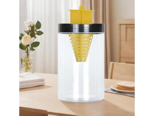 Orange and black fly trap, fly trap, fly trap, fly cage, fly capture