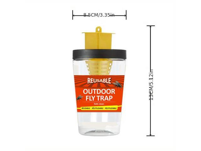 Red fly-killing bottle, fly bottle, fly trap, fly trap, fly trap, fly cage, fly trap