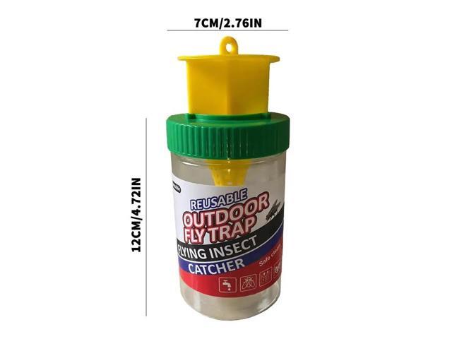 Three fly-killing bottles, fly bottles, fly traps, fly-killing devices, fly traps, fly cages, fly traps