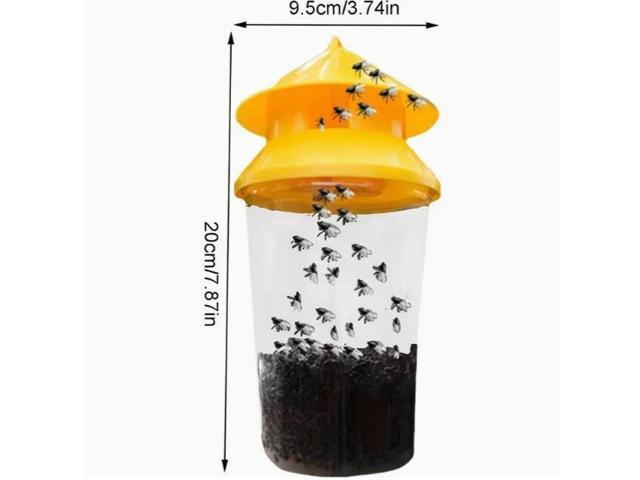 Orange fly trap, fly bottle, fly trap, fly trap, fly cage, fly trap