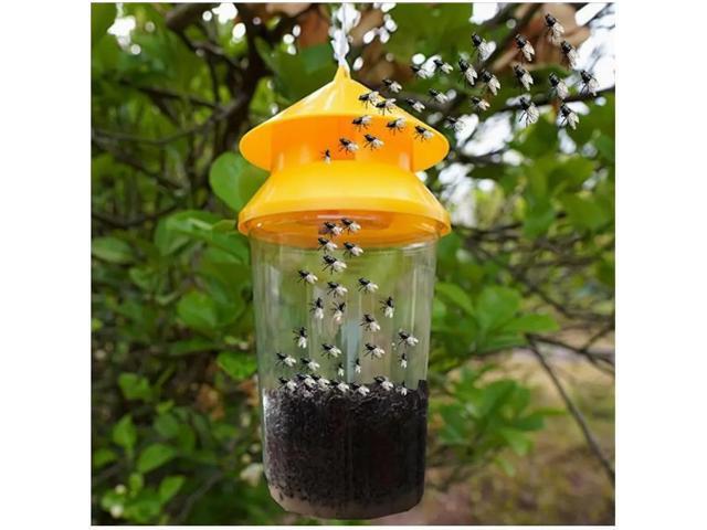Orange fly trap, fly bottle, fly trap, fly trap, fly cage, fly trap