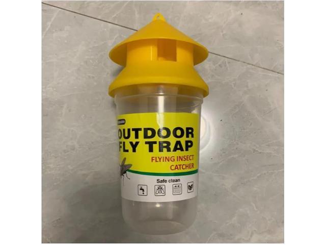 Yellow fly-killing bottle, fly bottle, fly trap, fly-killing device, fly trap, fly cage, fly trap