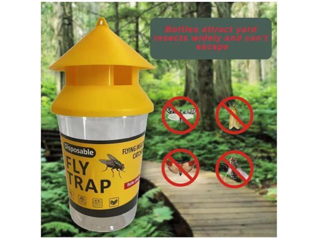 Orange fly trap, fly bottle, fly trap, fly trap, fly cage, fly trap