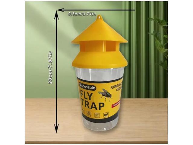 Orange fly trap, fly bottle, fly trap, fly trap, fly cage, fly trap