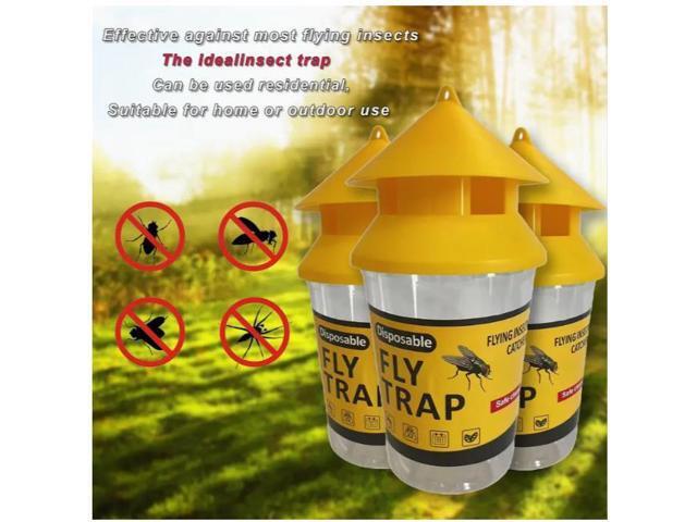 Orange fly trap, fly bottle, fly trap, fly trap, fly cage, fly trap