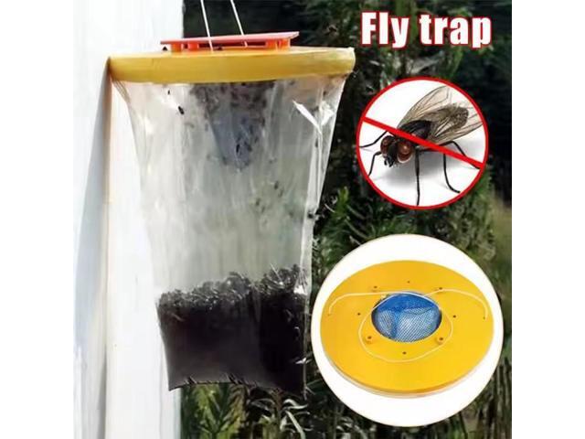 Red-topped fly-killing bag, fly bait, fly attractant, fly-killing bag, fly-killing device, fly cage