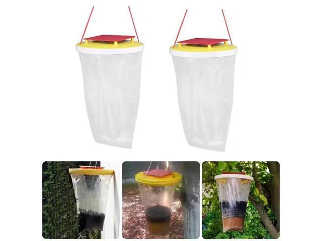 Red-topped fly-killing bag, fly bait, fly attractant, fly-killing bag, fly-killing device, fly cage