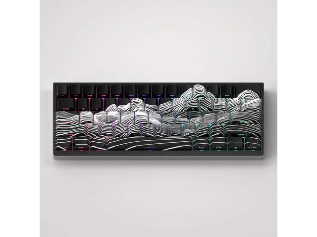 130 Keys Mountain Keycaps PBT Dye Sublimation Cherry Side Print White Black Backlight Mechanical Keyboard AULA F75 Anne Pro GK61