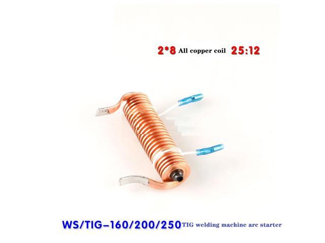 WS/TIG-160/200/250 Argon Arc Welding Machine Arc Starter 2*8 Full Copper Coil High Frequency Coupling Coil Brand New