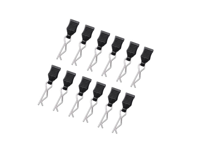 MJX 16101 16102 MJX 16208 16209 16210 M001 HBX 16889 12pcs Body Shell Clip Pin with Fixing Mount 1/16 RC Car Parts Accessories