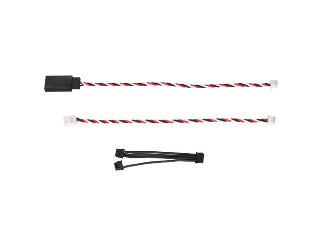 MOTIVE-RC Nano Drift Gyro V5 JST 1.5mm Converter Cable with Extension Servo Plug Cable for RC Mini-z Racing Mosquito Drift Car