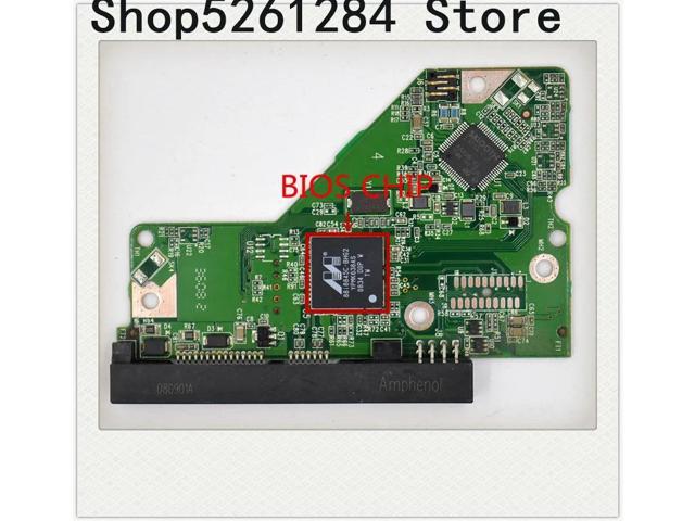HDD PCB logic board / 2060-701537-003 REV A / 2061-701537-G00, 2061-701537-E00, 2061-701537-Y06, 2061-701537-H00