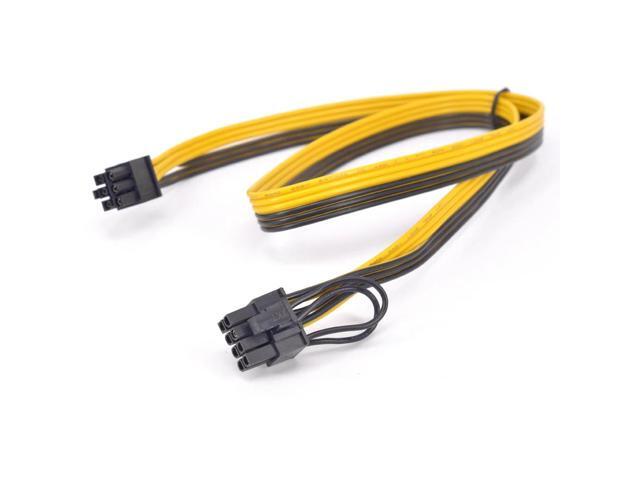 PCI-e GPU 6Pin to 8pin 6+2 Pin Power supply Cable PCI express Graphics Card 8 pin male to 6 Pin Extension Cord Mining Machine
