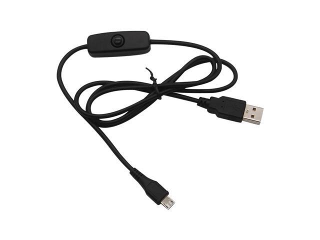 for Raspberry Pi 3 2 Power USB Cable with ON/OFF Switch Power Control Micro USB Charger Adapter for Raspberry Pi 3 2 5V 2.5A
