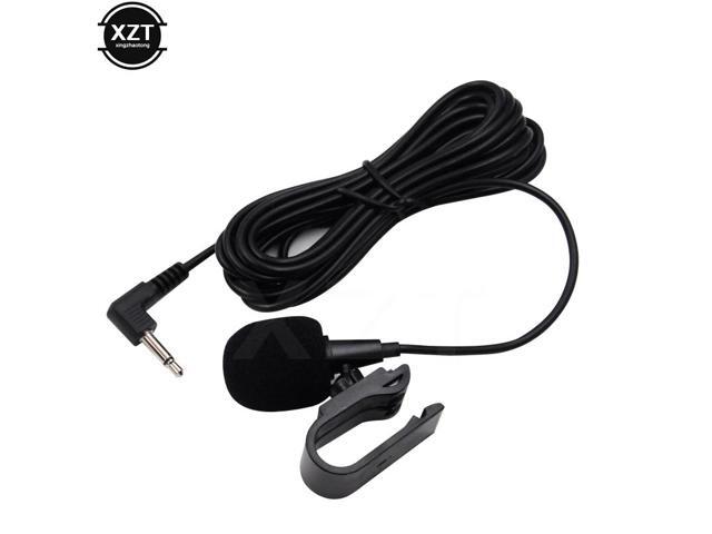 Special Microphone for Car Navigation Speaker Audio 3.5mm Clip Jack Mini Wired Stereo Mic External 3M for GPS Auto DVD Radio