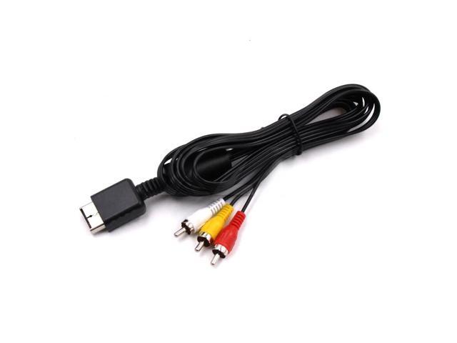 1.8M AV Cable 3RCA TV Adapter Audio Video Cable forSony Playstation 2 3 forPS2 forPS3 Console Game Accessories