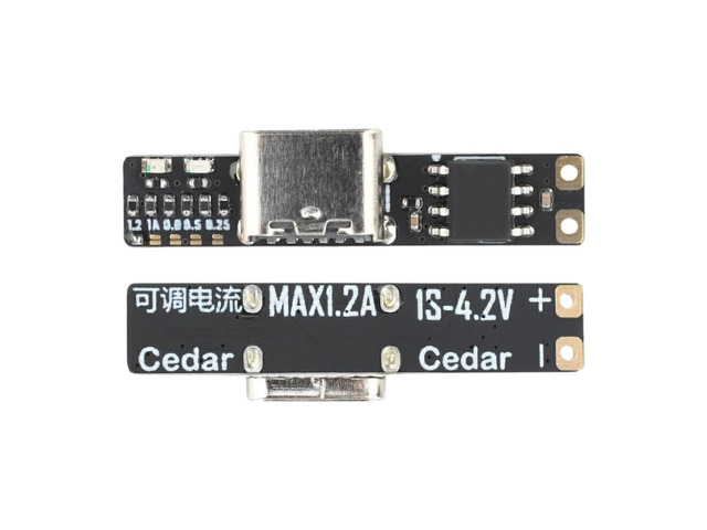 DC 3.7V Ultra-Narrow and Ultra-Small Charging Module Ion Battreriy Charging Board 1A 4.2V Charrger Module Type C Interface New