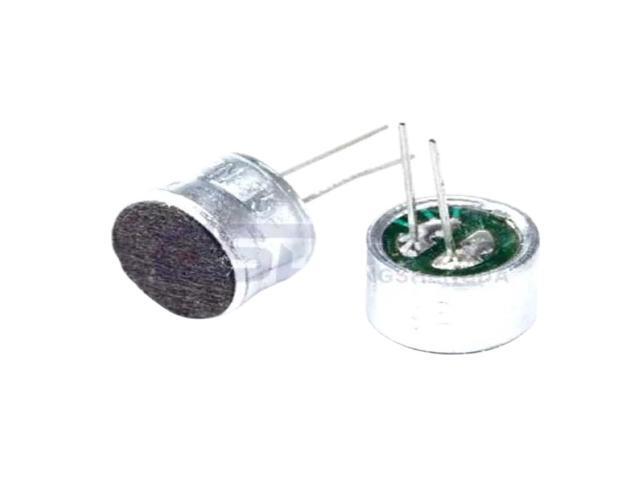 10 Pin Microphone Heads 9 * 7mm CapaCitive ElEctrEt Microphone 52DB Cartridge MP3 Accessories New