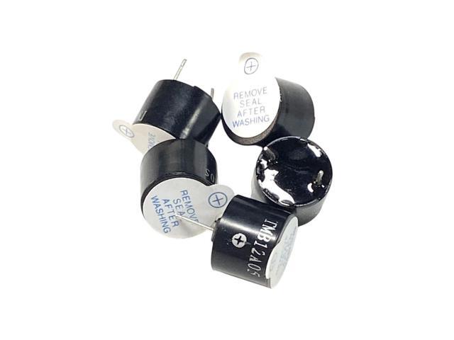 10pcs 5v Active Buzzer/Passive Buzzer Magnitic Long Continous Beep Tone Alarm Ringer 12mm Mini Active Piezo Buzzers Fit New